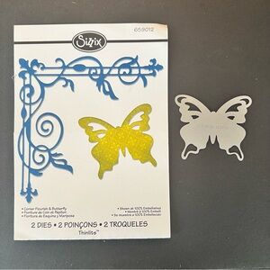 Sizzix Silver Butterfly Thinlit
